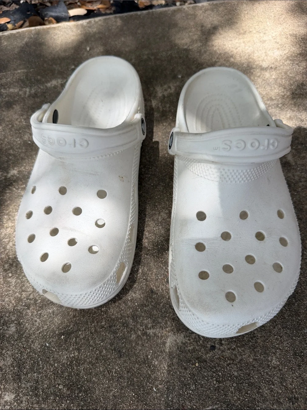 CROCS Kids Classic Clog in White
